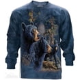 thumbnail image 1 of The Mountain Men's  Find 13 Black Bears T-shirt Blue, 1 of 2