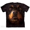 thumbnail image 1 of Mountain 8032634 Rottweiler Face Mens T-Shirt, 2XL, 1 of 1