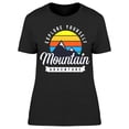 thumbnail image 1 of Mountain Adventure. T-Shirt Women -Image by Shutterstock, Female x-Large, 1 of 2