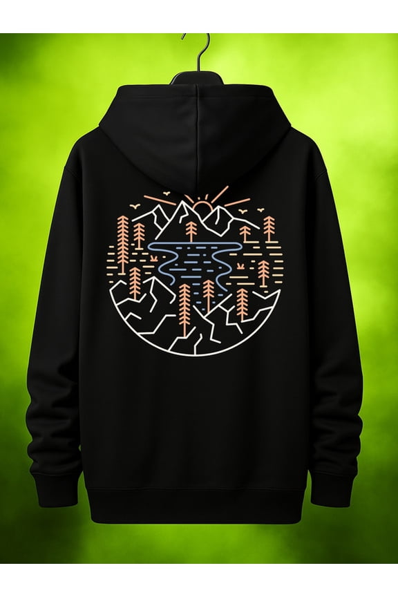 Mountain Adventure funny hoodies Camping for men sweater hoodie black For Winter Casual Daily Wear gift funny high quality christian streetwear guys beer Original Unisex hoodie