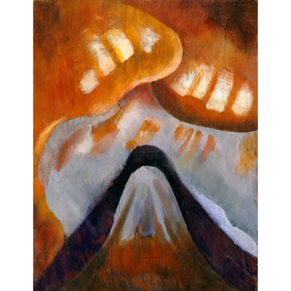 Mountain And Sky Fine Art (18 x 24)