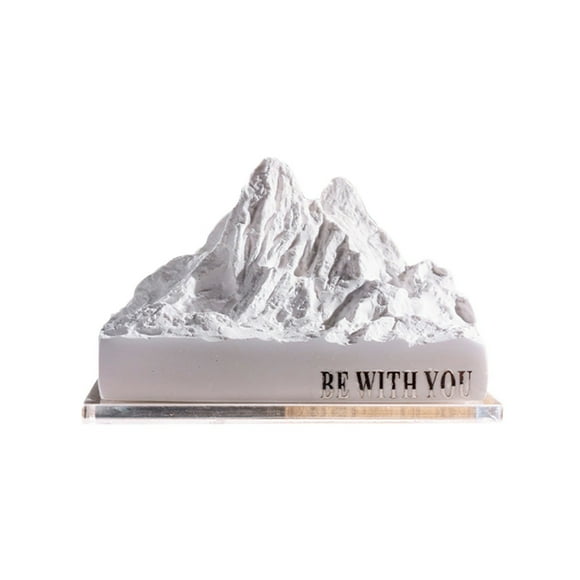Mountain Aroma Diffuser Stone, Aromatherapy and Night Light 2 in 1, Soft Light, Plaster Essential Oil Diffuser, Gift for Loved Ones and Friends