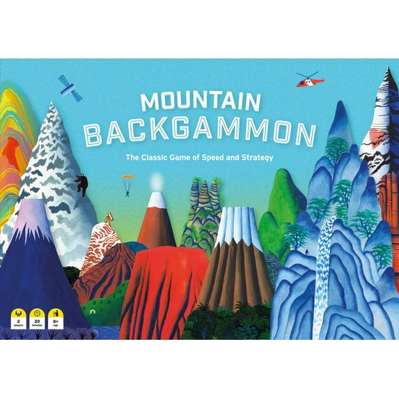 Mountain Backgammon : The classic game of speed and strategy (Game)