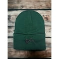 thumbnail image 1 of Mountain Beanie with Tree Mountain Patch - Green, 1 of 1