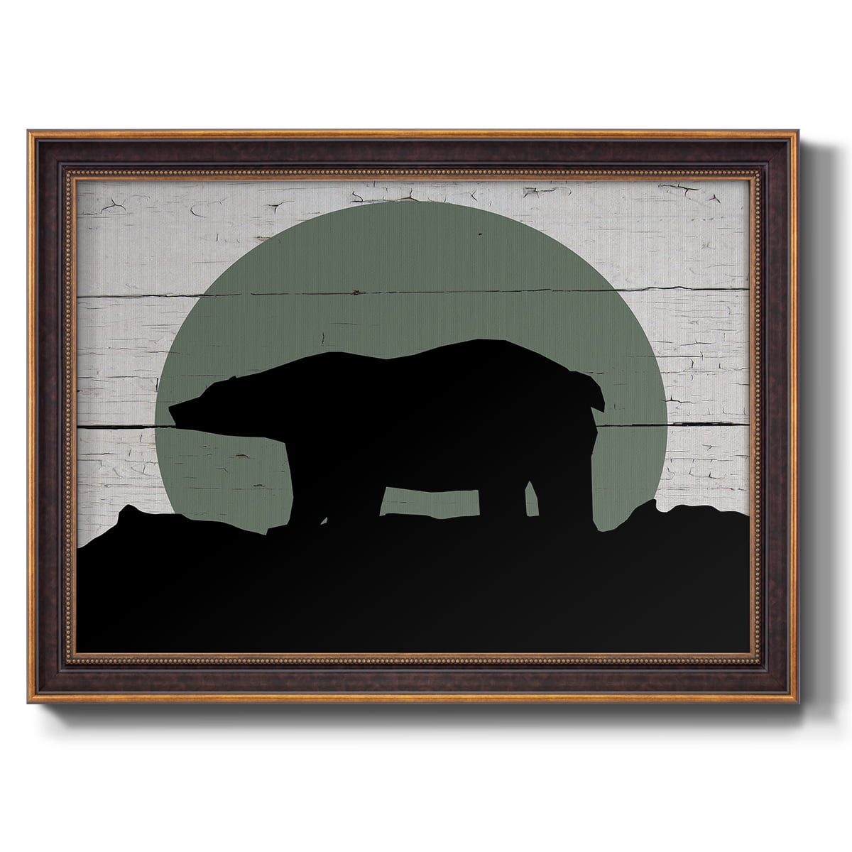 Mountain Bear Premium Framed Canvas- Ready to Hang