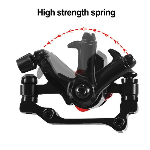 Mountain Bicycle Disc Brake Caliper 160/180Mm Front/Rear Line Pulling Disc Brake Mechanical Brakes Calipers Replacement Parts Front