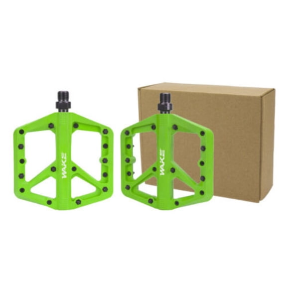 Mountain Bicycle Nylon Pedal Racing Bike Seal Bearings Road MTB BMX Bike Pedals Flat Platform