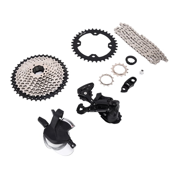 Mountain Bike 1x10 Speed Group Set Kit with 42T Cassette and 36T Chainring for MTB