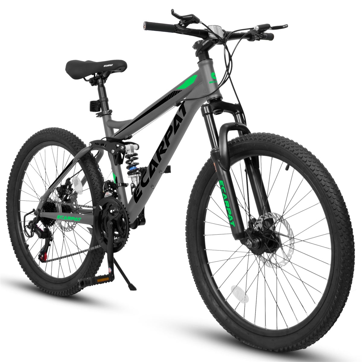 Bicycle with front and rear suspension online