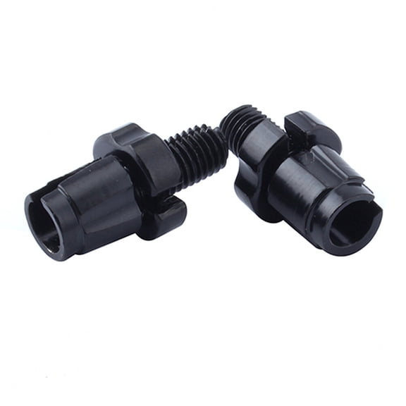 CHICHUMID Wear Resistant Aluminum Alloy Brake Adjustment Screw Black for Folding and Mountain Bikes
