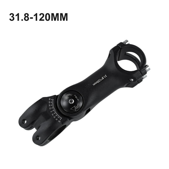 Mountain Bike Adjustable Handlebar 25.4/31.8Mm Aluminum Alloy Forged Stem