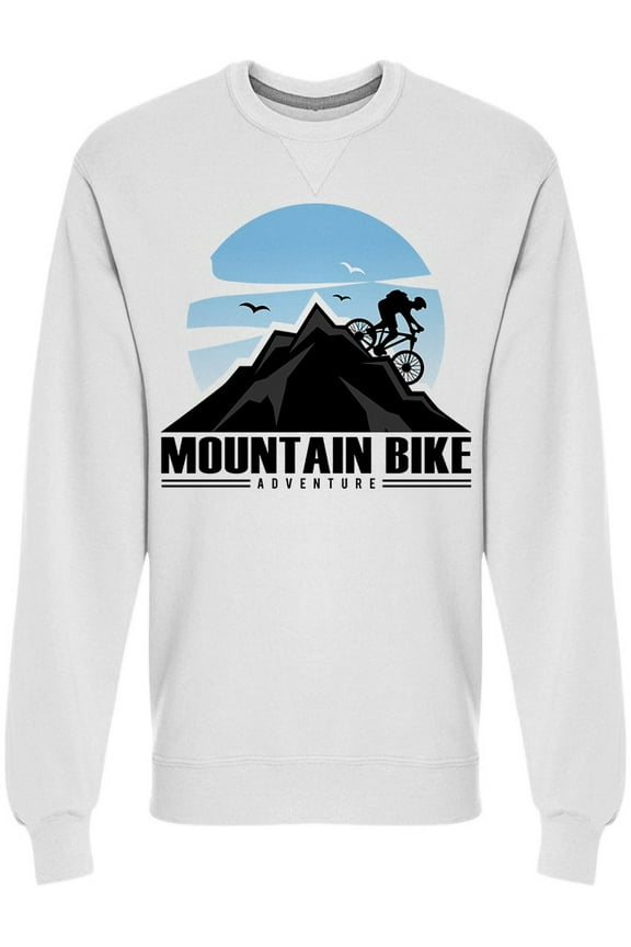 Mountain Bike Adventure Outdoors Sweatshirt Men - Men Sweatshirt, 2XL