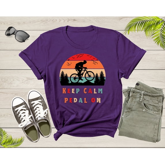 Mountain Bike Bicycle Lover Gift Idea Shirt Women Men Kids Boys Girls Bicycle Themed Tshirt Bike Lover Birthday Present Dad Mom T-shirt