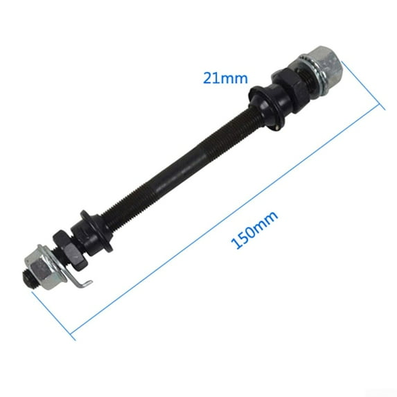 Mountain Bike Bicycle Wheel Hub Axle Front Rear Solid Spindle Shift Shaft