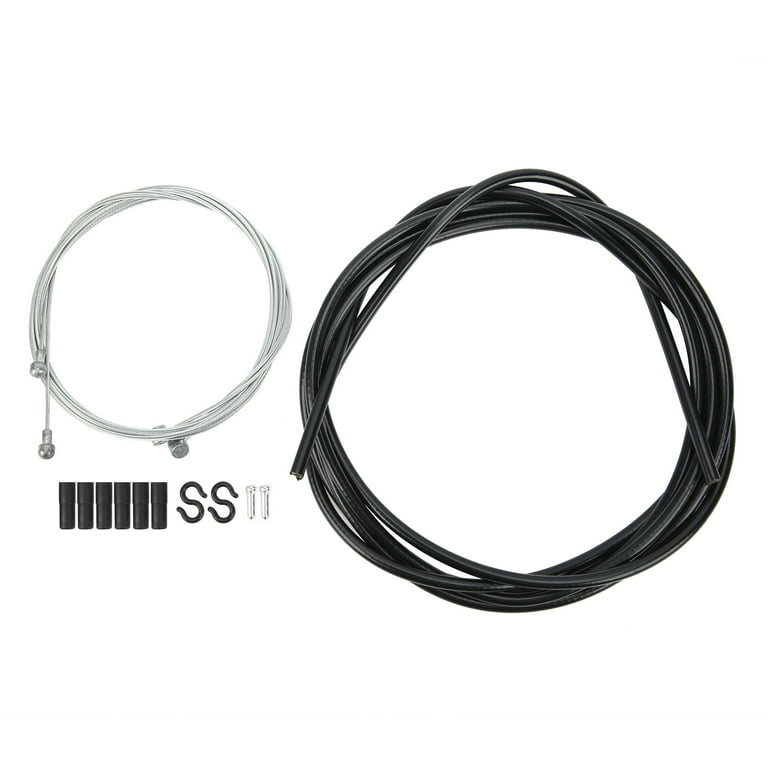 Mountain Bike Brake Cable Replacement Set Brake Cable and Housing Kit Black Walmart