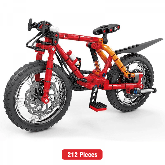 Mountain Bike Building Set, Motorcycle Building Blocks Set for Adults Home Decor & Kids 8-12 Gifts-212Pieces