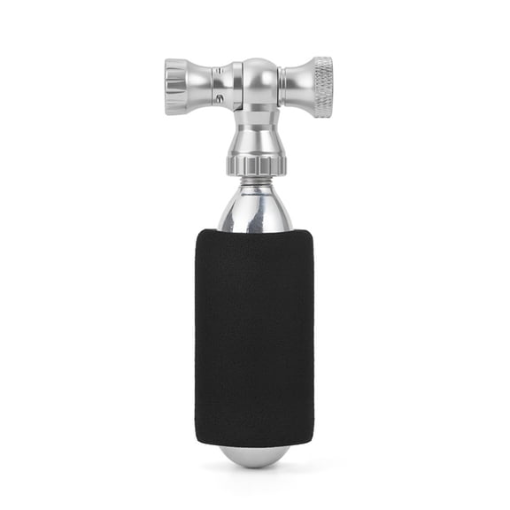 Mountain Bike CO2 Inflator Head Portable Quick Pumping Bicycles Pumps with Insulated Sleeve CO2 Bikes Tire Inflator