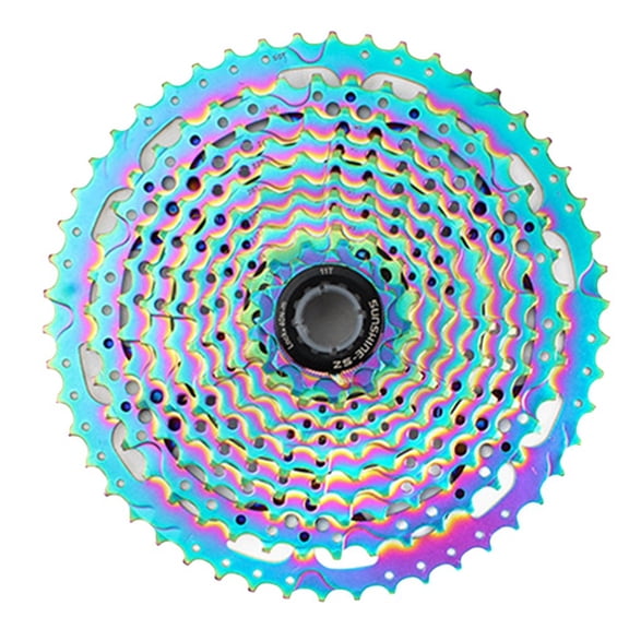 Mountain Bike Cassette Flywheel Colorful Colorful 11 Speed 11-50T Gear XT Full Color
