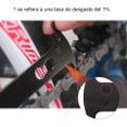 thumbnail image 1 of Mountain Bike Chain Wear Ruler Checker Steel Indicator Bicycle Repair Tool Accessory, 1 of 21