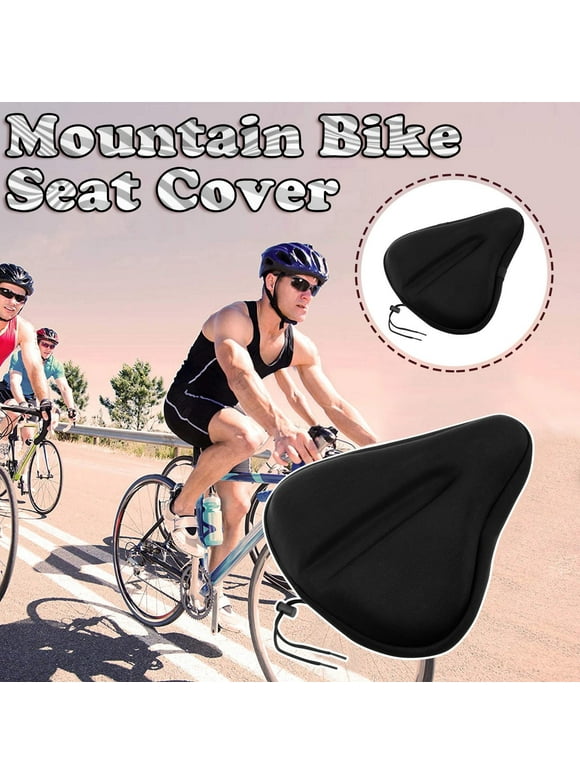Mountain Bike Comfort Soft Gel Pad Cushion Saddle Seat Cover Bicycle Cycle
