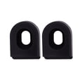 thumbnail image 1 of Mountain Bike Crank Protective Cover, Silicone Universal Crank Arm Boots Guard Protector for MTB Cycling Road Bike Cranksets Crank Arm Protectors Covers, Black, 1 of 4