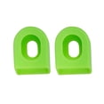 thumbnail image 1 of Mountain Bike Crank Protective Cover, Silicone Universal Crank Arm Boots Guard Protector for MTB Cycling Road Bike Cranksets Crank Arm Protectors Covers, Green, 1 of 4
