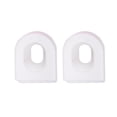 thumbnail image 1 of Mountain Bike Crank Protective Cover, Silicone Universal Crank Arm Boots Guard Protector for MTB Cycling Road Bike Cranksets Crank Arm Protectors Covers, White, 1 of 4