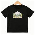 thumbnail image 1 of Mountain Bike Cycling Outdoor Boys Graphic Tees Kids T-Shirt 100% Cotton Short Sleeve Tops Ages 4-13Y, 1 of 5