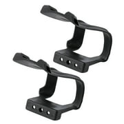 Mountain Bike Cycling Pedals Toe Clip Road Bike Pedal Half Clip Bicycles Strapless Toe Pedal Clip Cage Easy to Install