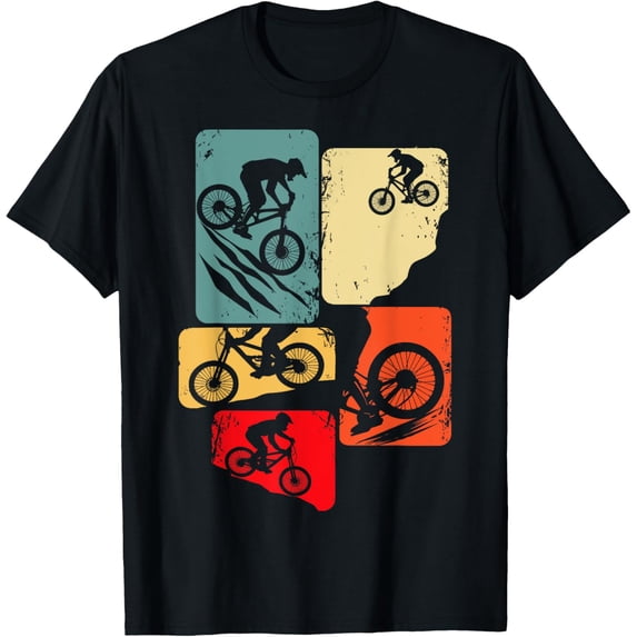 t-shirt Mountain Bike Downhill MTB Biking Cycling Biker Kids Boys T-Shirt mens,black,women,funny,journey,Crew Neck, Short Sleeve,printing