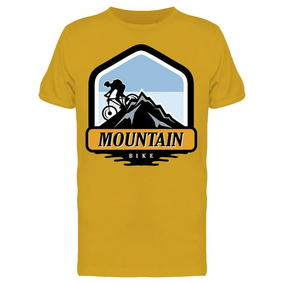 Mountain Bike Downhill Sport T-Shirt Men -Image by Shutterstock, Male x-Large