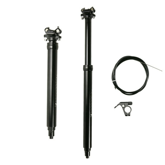 Mountain Bike Dropper Post 31.6mm Aluminum Hydraulic Lock 100-170mm Travel Remote-Controlled Dropper Seatpost For Mountain / Road Bike