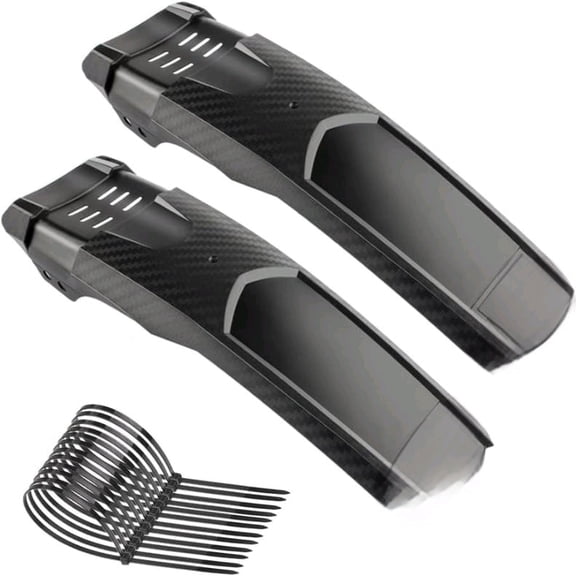 Mountain Bike Fender, MTB Mudguard, Front and Rear Bicycle Mudguard, Fits 20" 26" 27.5" 29" Universal Bike(2PCS)