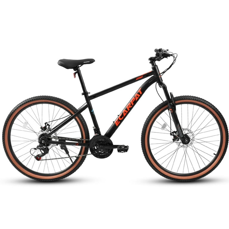 Mountain Bike with Front Suspension Fork, Men and Women Bicycle