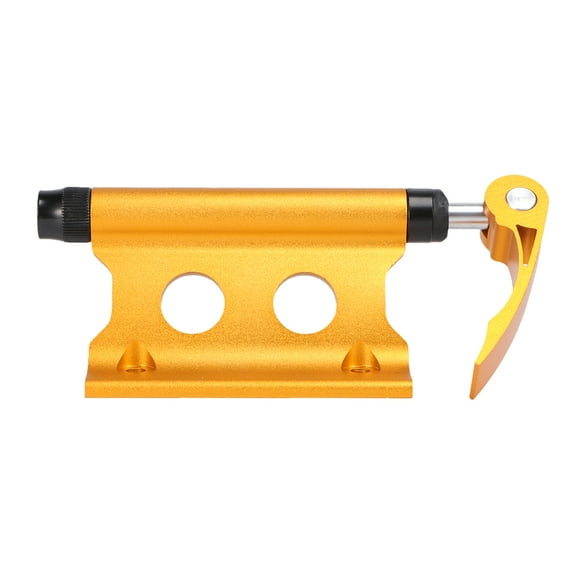 Mountain Bike Front Wheel Holder Bike Block Fork Mount Fork Mount for Outdoor Travel (Yellow)
