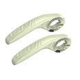 thumbnail image 1 of Mountain Bike Handlebar Ends Bar Ends Wear Resistant 1 Pair High Strength PP Hand Grip for Road Bike BMX Repair Accessories Milk Tea Gray, 1 of 8