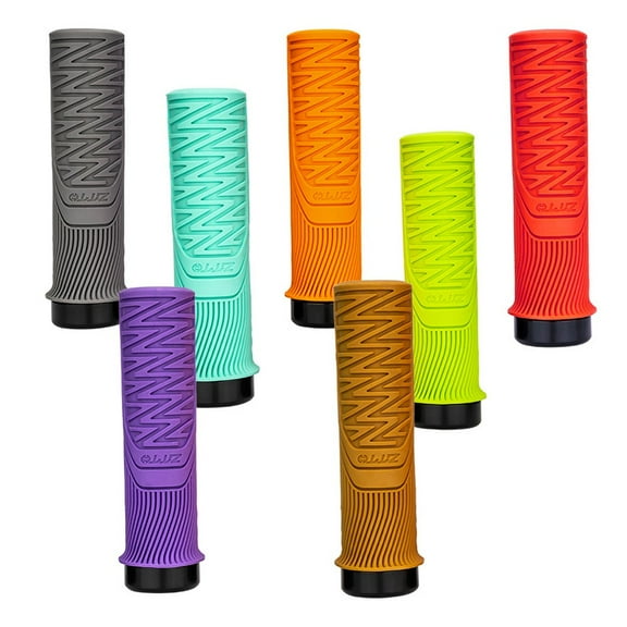 Mountain Bike Handlebar Grips Lock-On Bicycle Bold Grip Non-Slip Fits 22.2Mm Green
