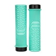 thumbnail image 1 of Mountain Bike Handlebar Grips Lock-On Bicycle Bold Grip Non-Slip Fits 22.2mm Blue, 1 of 9