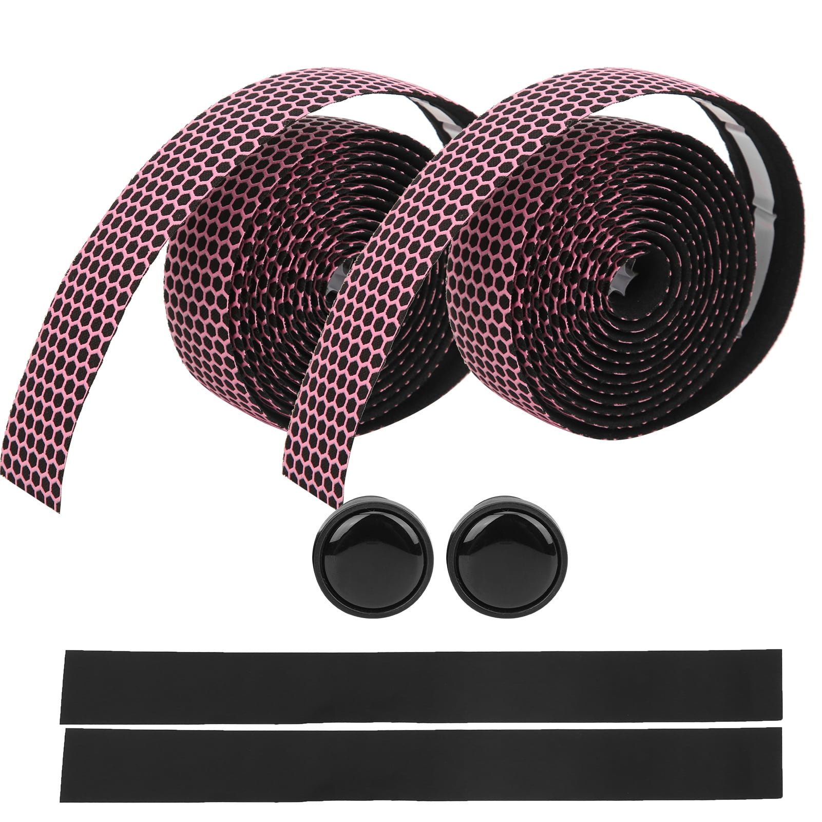 Mountain Bike Handlebar Wrap Bicycle AntiSlip Bar Grip Tape with 2Pcs