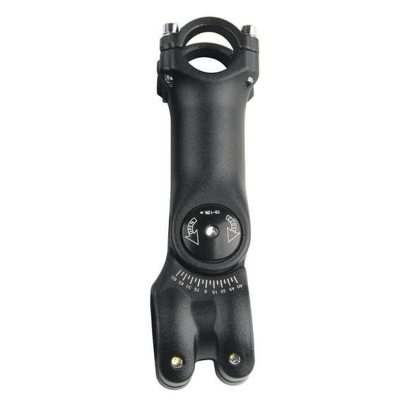 Mountain Bike Handlebars, Adjustable ± 60 Degree Bike Handlebar Riser, Aluminum Alloy Handlebar Stem, Mountain Bike Handlebar Extension for MTB Road City Bike Bicycle