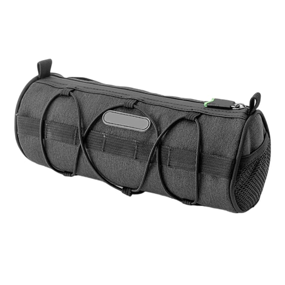 Mountain Bike Handlebars Bag Durability Waterproofed Bike Cylinders Frame Bag for Outdoor and Commutes