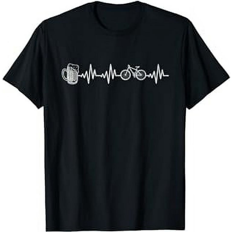 Mountain Bike Heartbeat Shirt - Best Mountain Biking T-Shirt Mountain Bike Heartbeat Shirt - Best Mountain Biking T-Shirt
