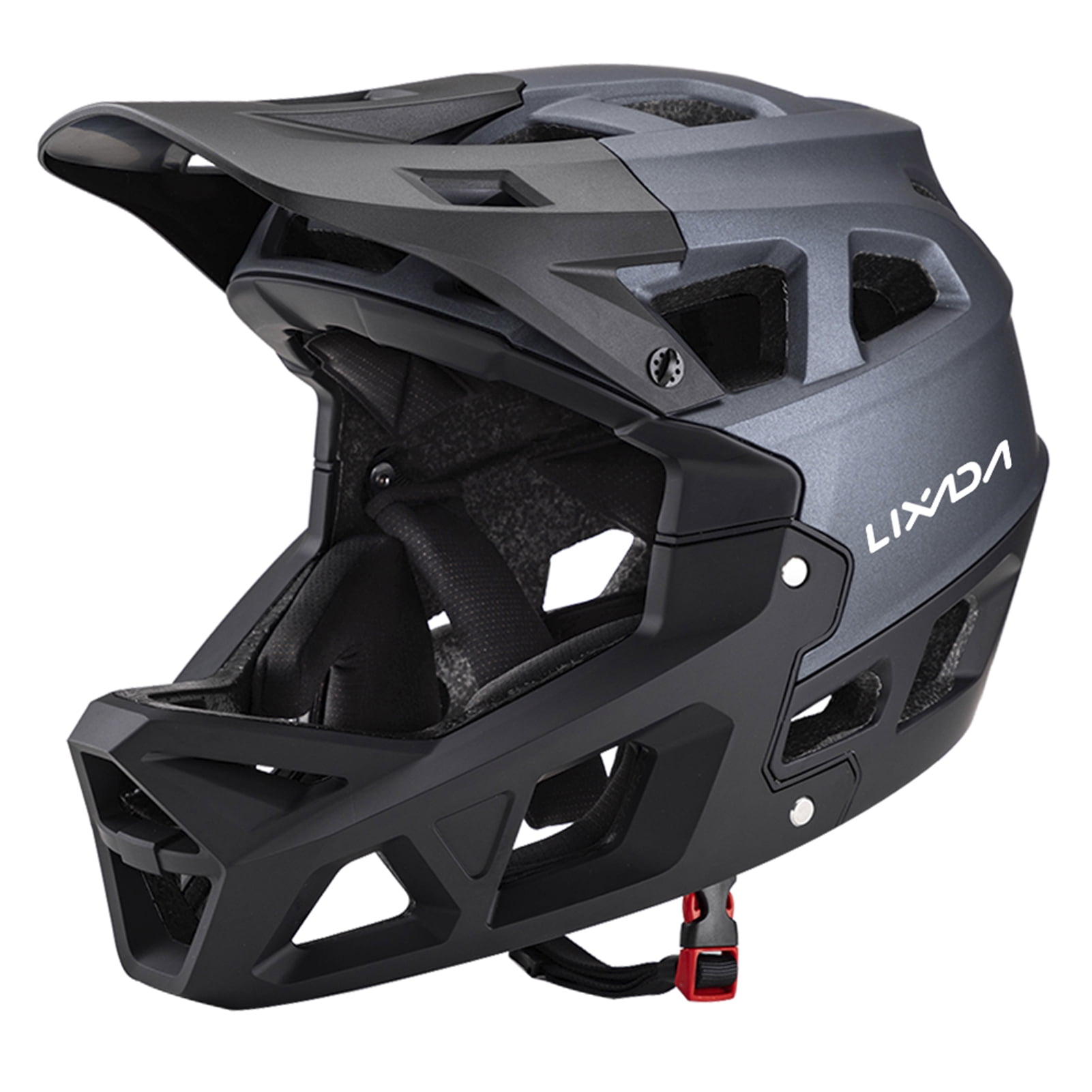 Mountain bike helmet with face shield sale
