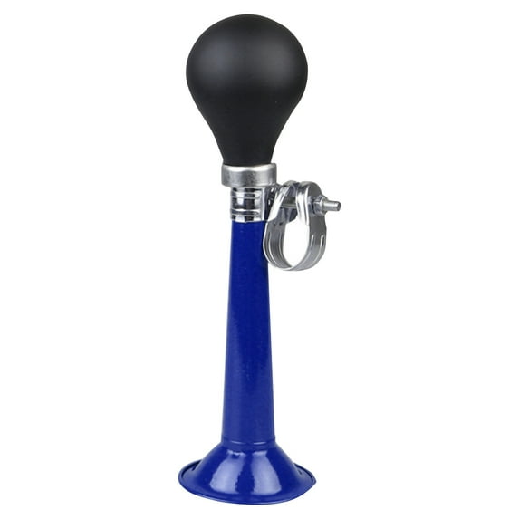 Mountain Bike Horn, Blue Bicycle Air Horn With Easy-To-Install Clamp, For Mountain Bikes Road Bikes Commuter Bikes