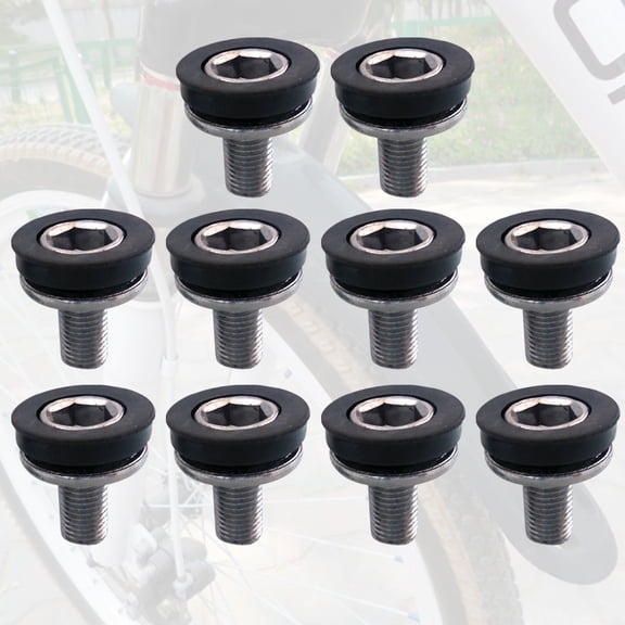 Mountain Bike Inner Hexagon Hole Center Shaft Screws, 45# Steel Furniture Socket Bolts, Hardware Fasteners