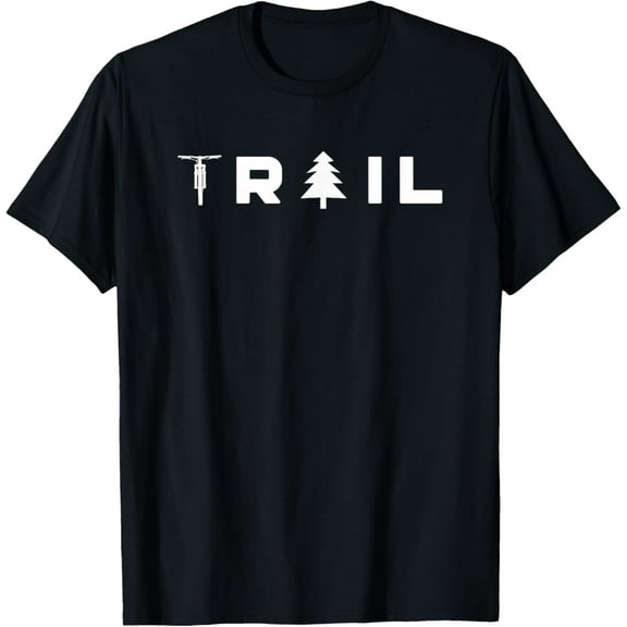 Mountain Bike MTB T Shirt - TRAIL Mountain Bike Men T-Shirt