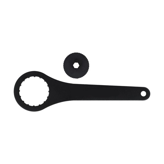 Mountain Bike Middle Axis Disassembly Wrench Integrated Tooth Plate Repair Tools Black