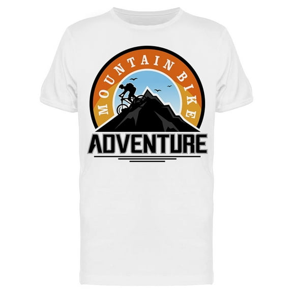 Mountain Bike Nature T-Shirt Men -Image by Shutterstock, Male Medium