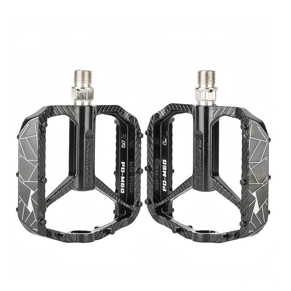 Mountain Bike Pedals Aluminum Alloy 3 Bearing System Bike Pedal Non-slip