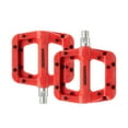 Mountain Bike Pedals Bicycle Nylon Flat Pedals 2 Sealed Bearings 9/16